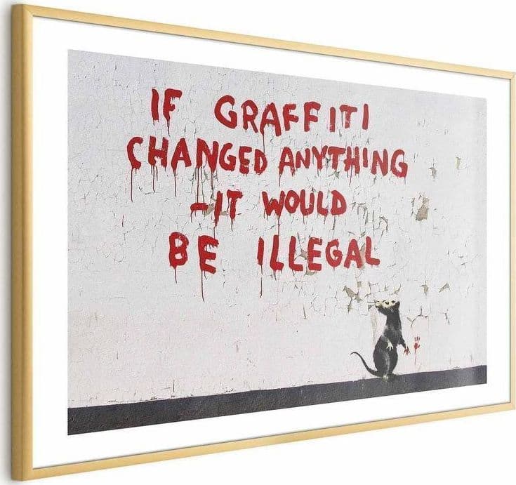 Poster - Graffiti Quote in Poster e stampe Collezione Casa - Trebisacce, commercioVirtuoso.it