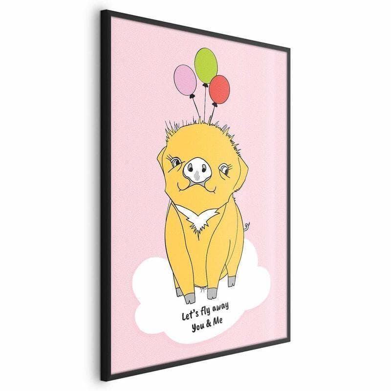 Poster - Sky Pig in Poster e stampe Collezione Casa - Trebisacce, commercioVirtuoso.it