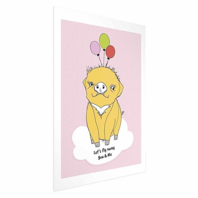Poster - Sky Pig in Poster e stampe Collezione Casa - Trebisacce, commercioVirtuoso.it