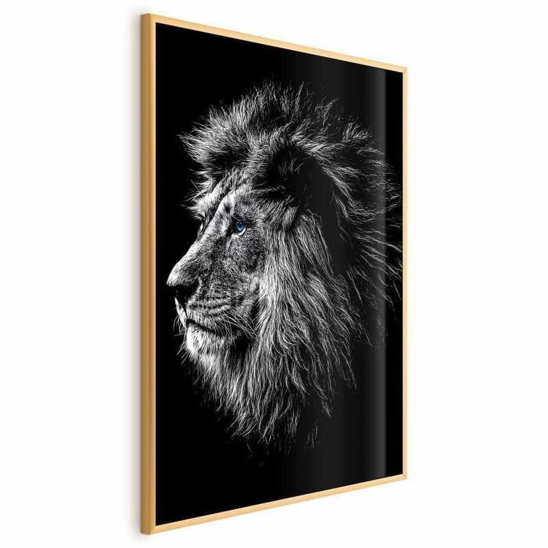 Poster - Blue-eyed Lion in Poster e stampe Collezione Casa - Trebisacce, commercioVirtuoso.it