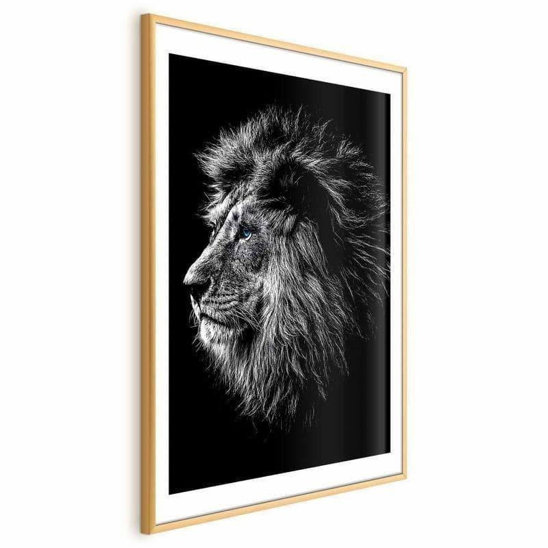 Poster - Blue-eyed Lion in Poster e stampe Collezione Casa - Trebisacce, commercioVirtuoso.it