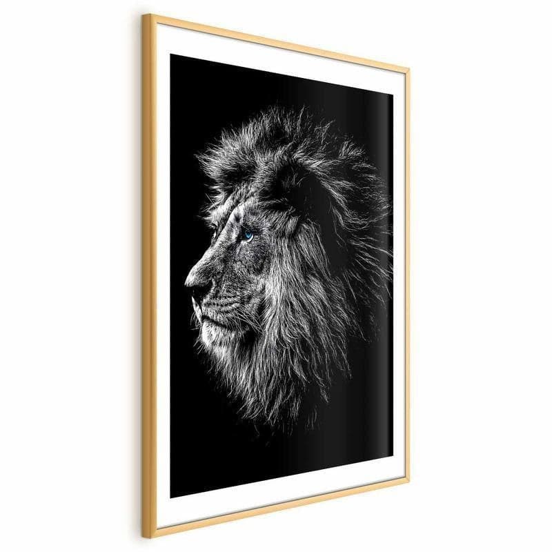 Poster - Blue-eyed Lion in Poster e stampe Collezione Casa - Trebisacce, commercioVirtuoso.it
