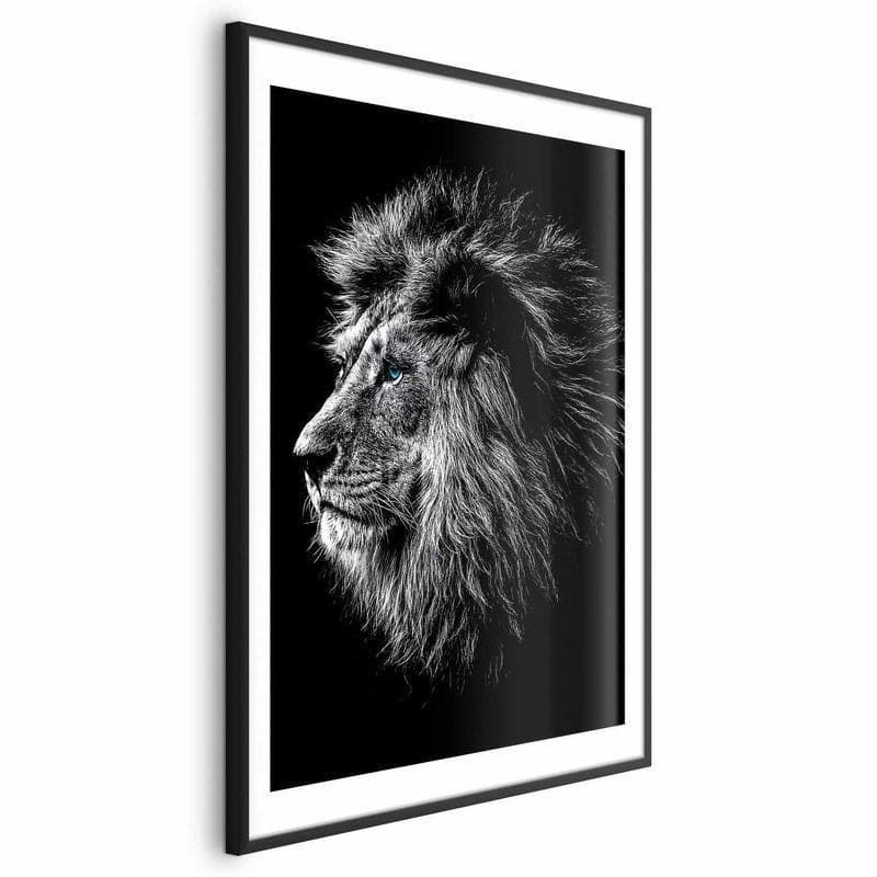 Poster - Blue-eyed Lion in Poster e stampe Collezione Casa - Trebisacce, commercioVirtuoso.it
