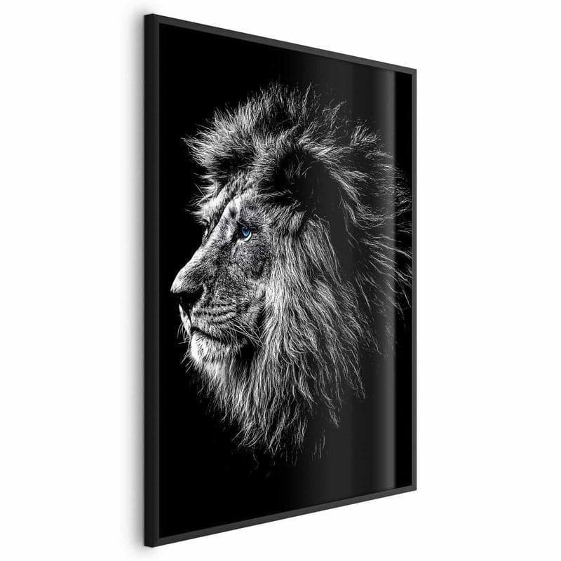 Poster - Blue-eyed Lion in Poster e stampe Collezione Casa - Trebisacce, commercioVirtuoso.it
