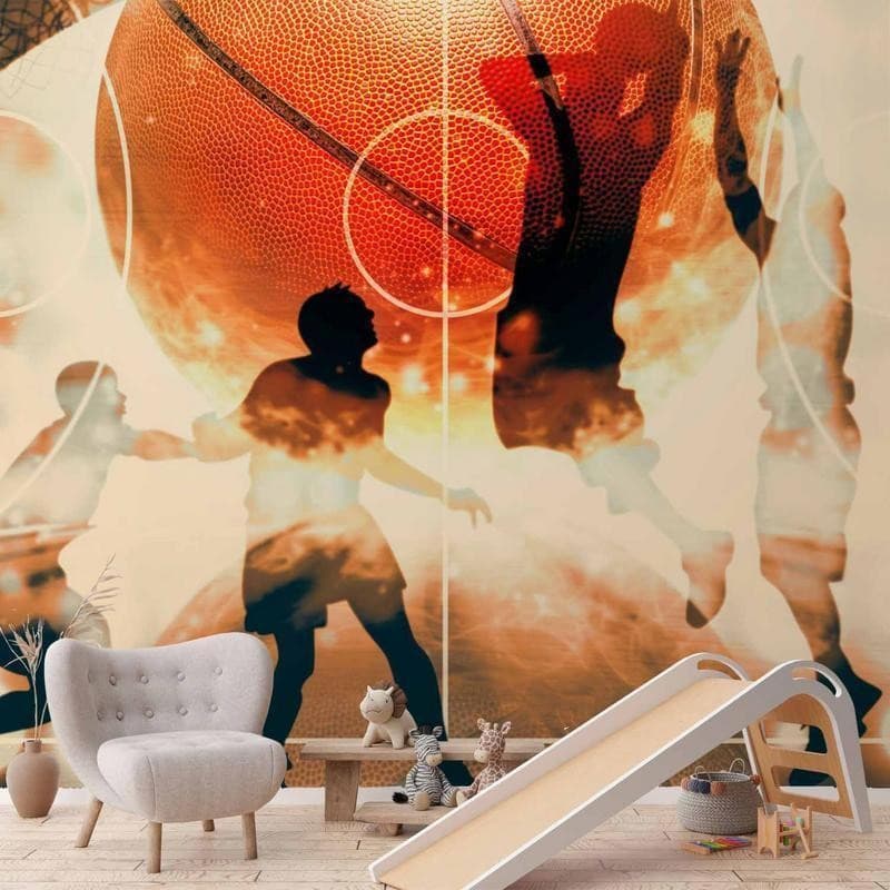 Fotomurale Amo il basket! in Carta da parati Collezione Casa - Trebisacce, commercioVirtuoso.it
