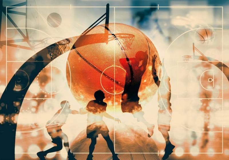 Fotomurale Amo il basket! in Carta da parati Collezione Casa - Trebisacce, commercioVirtuoso.it