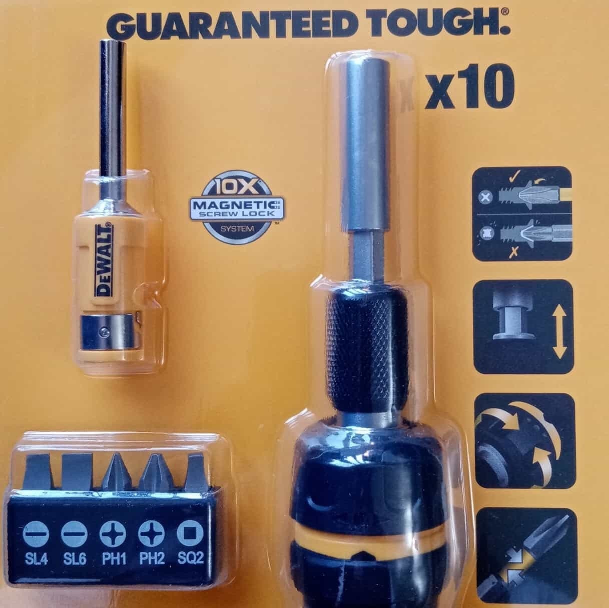 DeWalt set giravite con cricchetto e barra telescopica in Set cacciaviti Aloiserw.com - Altomonte, commercioVirtuoso.it
