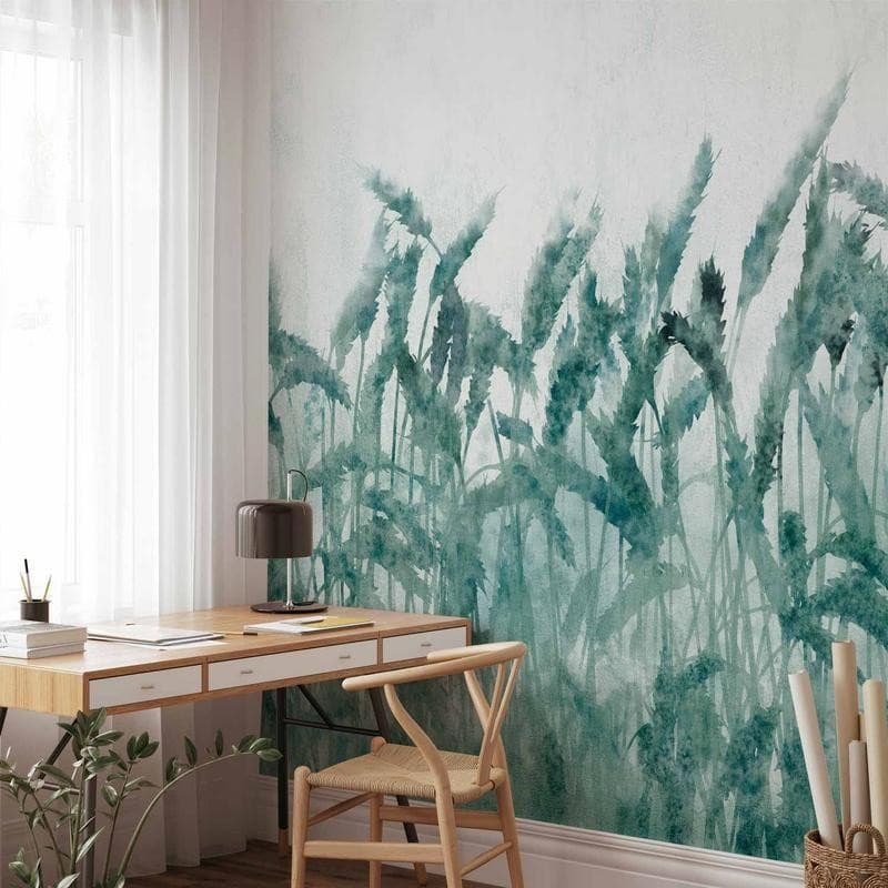 Carta da Parati Spighe di Grano Blu in Carta da parati Collezione Casa - Trebisacce, commercioVirtuoso.it