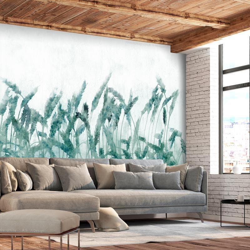 Carta da Parati Spighe di Grano Blu in Carta da parati Collezione Casa - Trebisacce, commercioVirtuoso.it