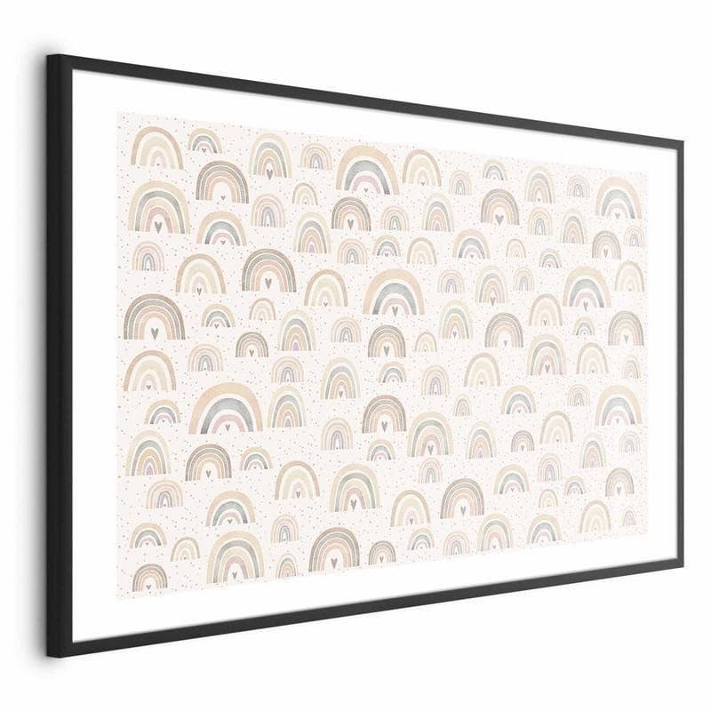 Poster - Rainbows and Hearts in Arazzi e tappezzeria Collezione Casa - Trebisacce, commercioVirtuoso.it