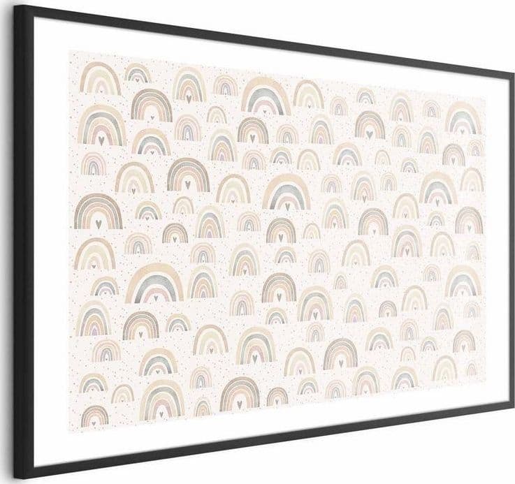 Poster - Rainbows and Hearts in Arazzi e tappezzeria Collezione Casa - Trebisacce, commercioVirtuoso.it