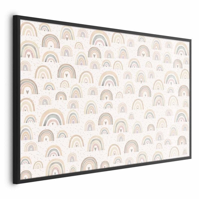Poster - Rainbows and Hearts in Arazzi e tappezzeria Collezione Casa - Trebisacce, commercioVirtuoso.it