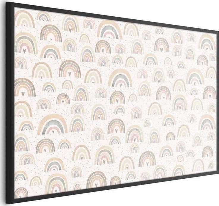 Poster - Rainbows and Hearts in Arazzi e tappezzeria Collezione Casa - Trebisacce, commercioVirtuoso.it