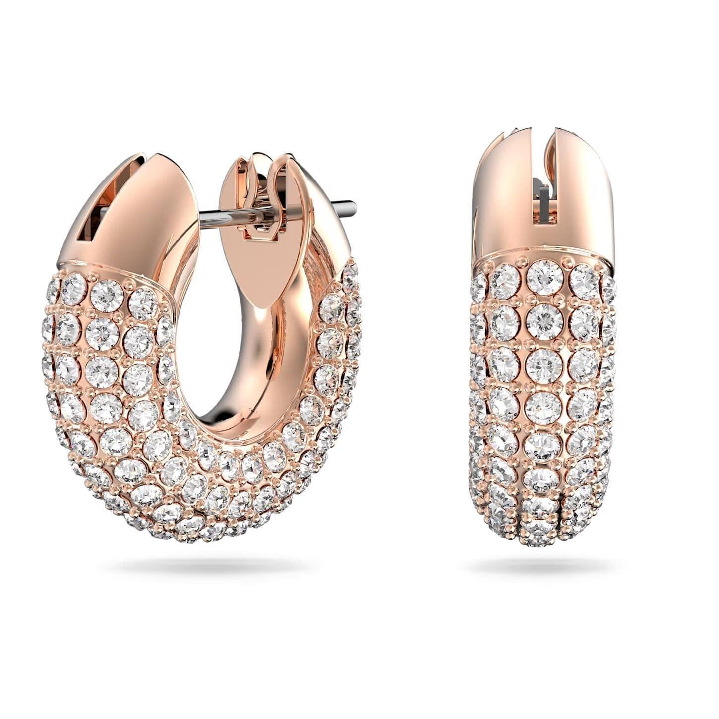 Swarovski Orecchini a cerchio Dextera