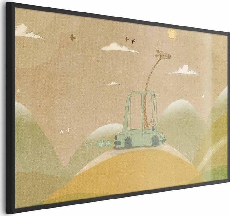 Poster - Traveling Giraffe in Poster e stampe Collezione Casa - Trebisacce, commercioVirtuoso.it