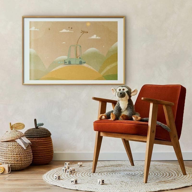 Poster - Traveling Giraffe in Poster e stampe Collezione Casa - Trebisacce, commercioVirtuoso.it