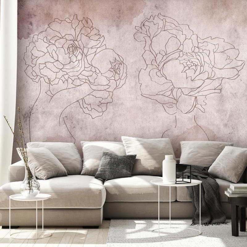 Carta da Parati Armadio Fiorito Rosa in Carta da parati Collezione Casa - Trebisacce, commercioVirtuoso.it