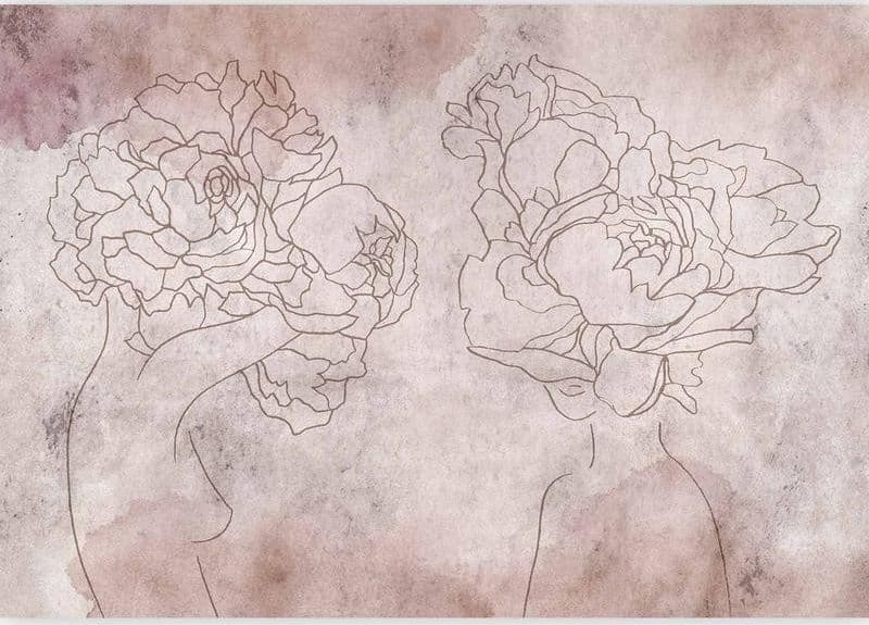 Carta da Parati Armadio Fiorito Rosa in Carta da parati Collezione Casa - Trebisacce, commercioVirtuoso.it