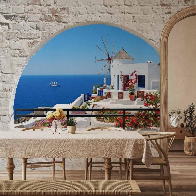 Carta da parati Viaggio a Santorini in Carta da parati Collezione Casa - Trebisacce, commercioVirtuoso.it