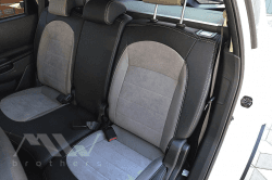 Coprisedili su misura per Nissan Qashqai J10 (+2) (2008-2014), Leather Style in Set per interni Autooggetti.it - Roma, commercioVirtuoso.it
