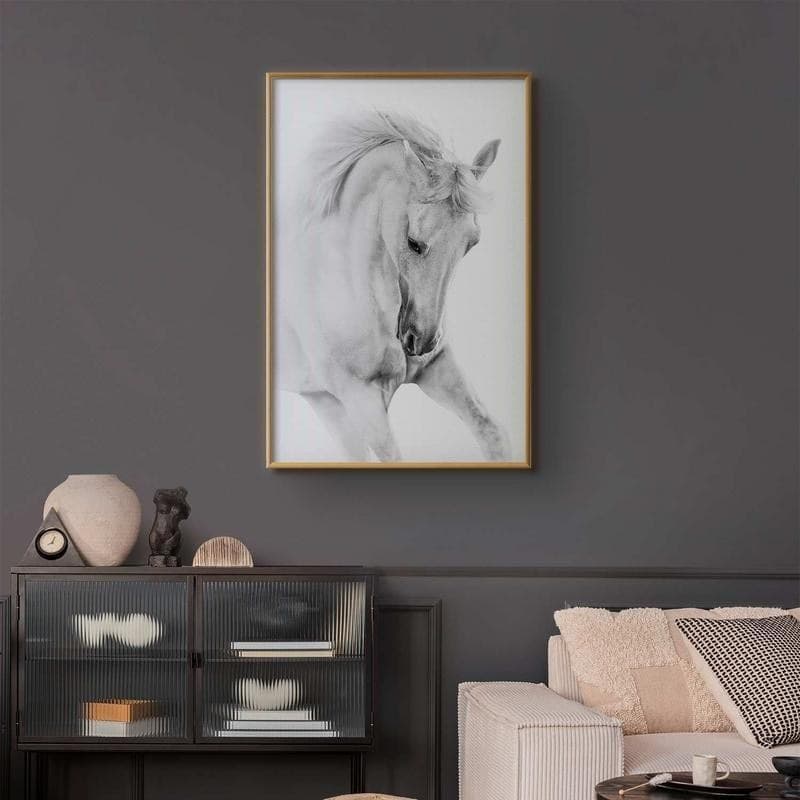 Poster - White Horse in Poster e stampe Collezione Casa - Trebisacce, commercioVirtuoso.it