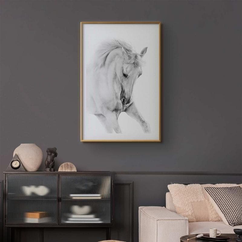Poster - White Horse in Poster e stampe Collezione Casa - Trebisacce, commercioVirtuoso.it
