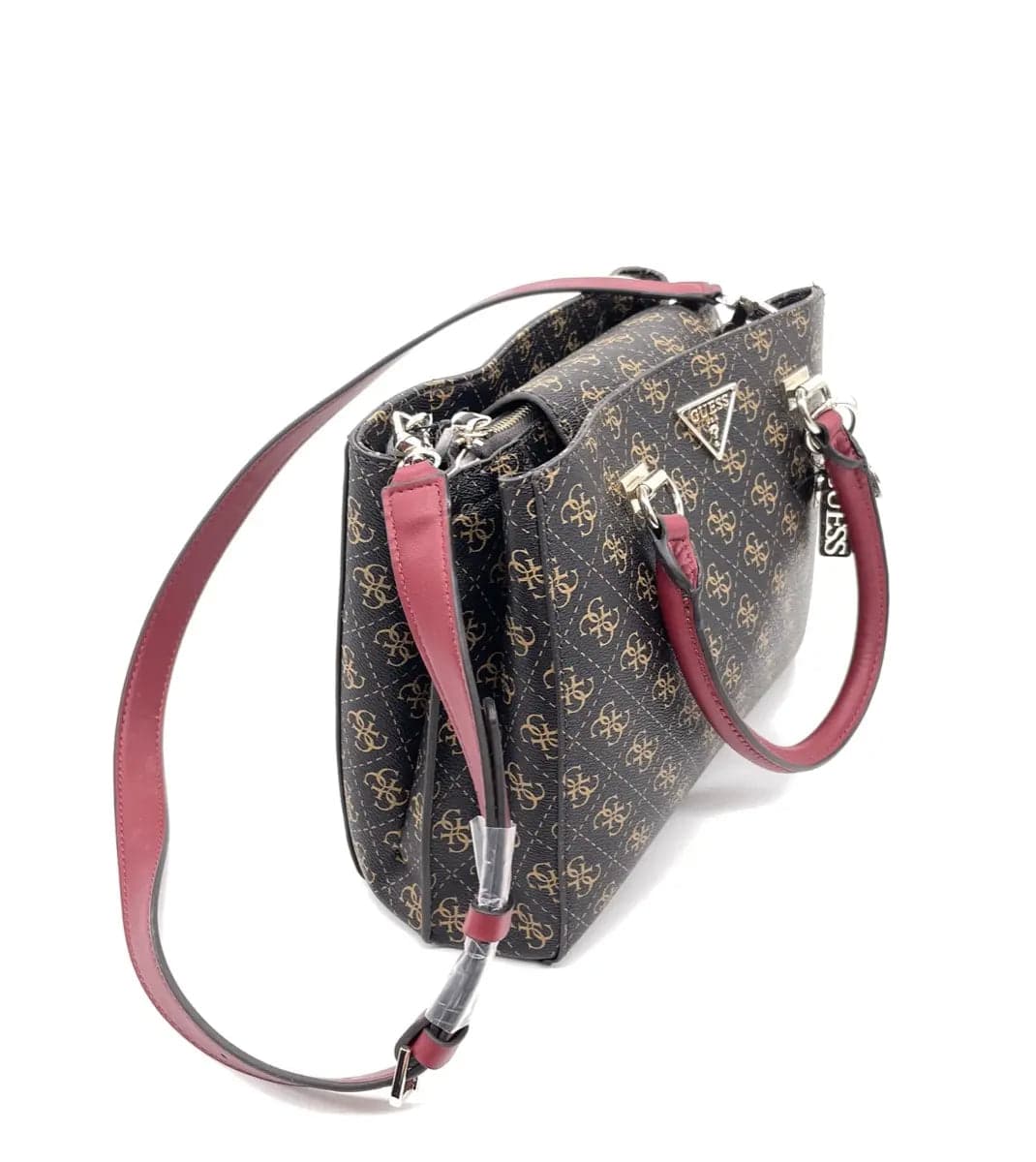 GUESS Borsa donna a mano media Noelle Brown in Borse a mano Calzature Durello - Agna, commercioVirtuoso.it