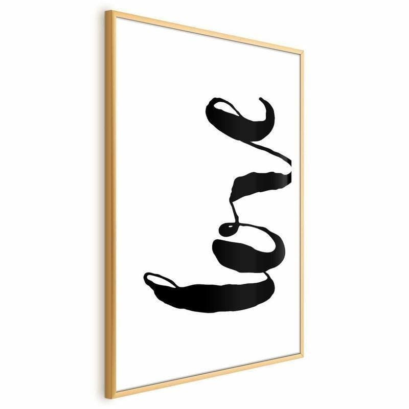 Poster - Black Love in Poster e stampe Collezione Casa - Trebisacce, commercioVirtuoso.it