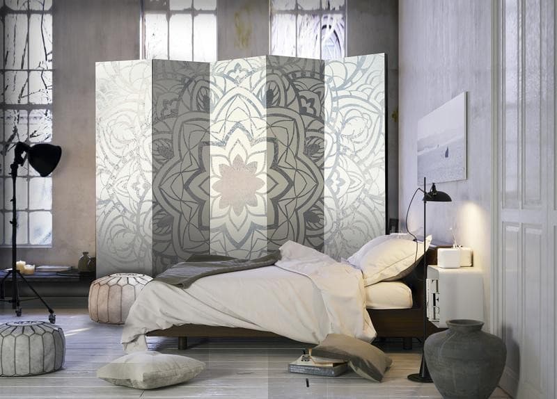 Paravento Paravento: Mandala d'inverno II in Paraventi Collezione Casa - Trebisacce, commercioVirtuoso.it