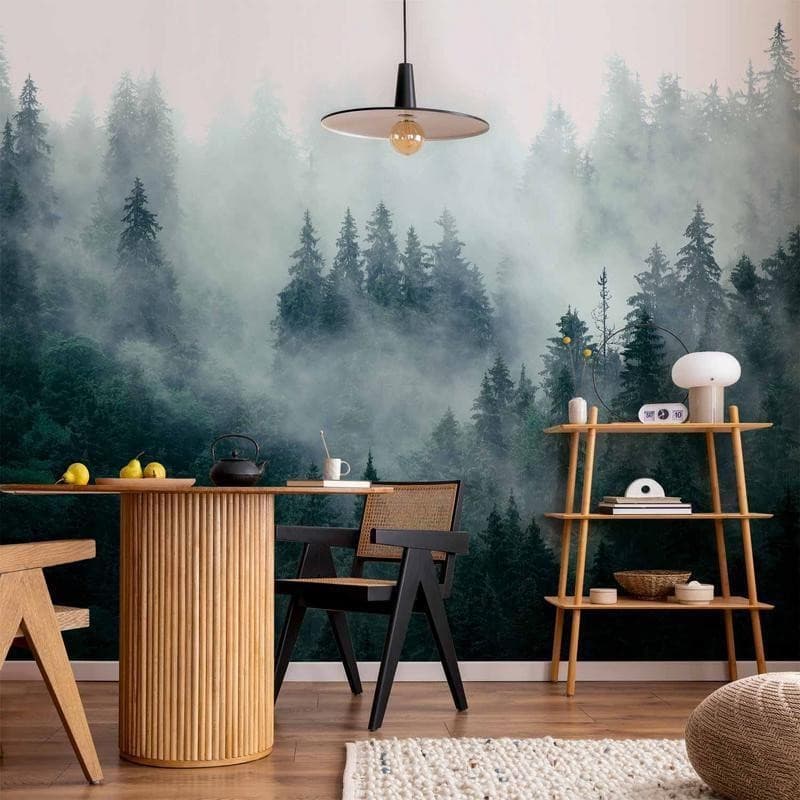 Carta da parati Nebbia nella foresta in Carta da parati Collezione Casa - Trebisacce, commercioVirtuoso.it