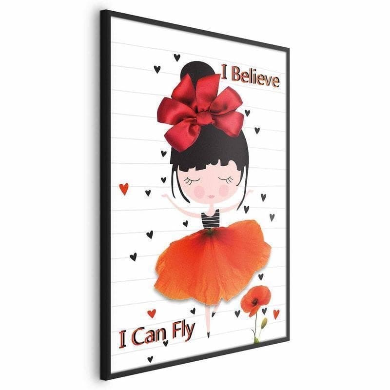 Poster - I Believe I Can Fly in Poster e stampe Collezione Casa - Trebisacce, commercioVirtuoso.it