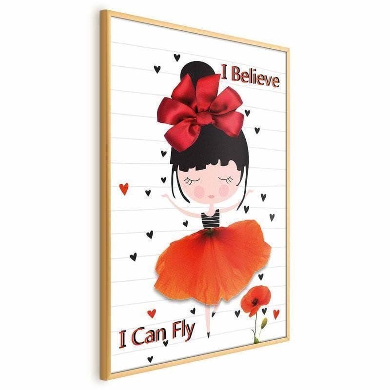 Poster - I Believe I Can Fly in Poster e stampe Collezione Casa - Trebisacce, commercioVirtuoso.it