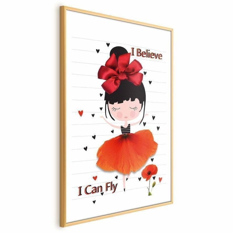 Poster - I Believe I Can Fly in Poster e stampe Collezione Casa - Trebisacce, commercioVirtuoso.it
