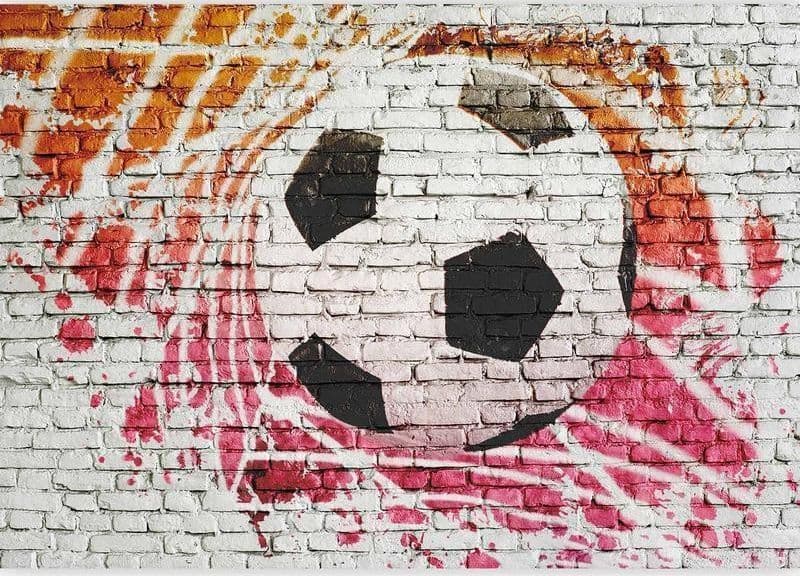 Fotomurale Street football in Carta da parati Collezione Casa - Trebisacce, commercioVirtuoso.it