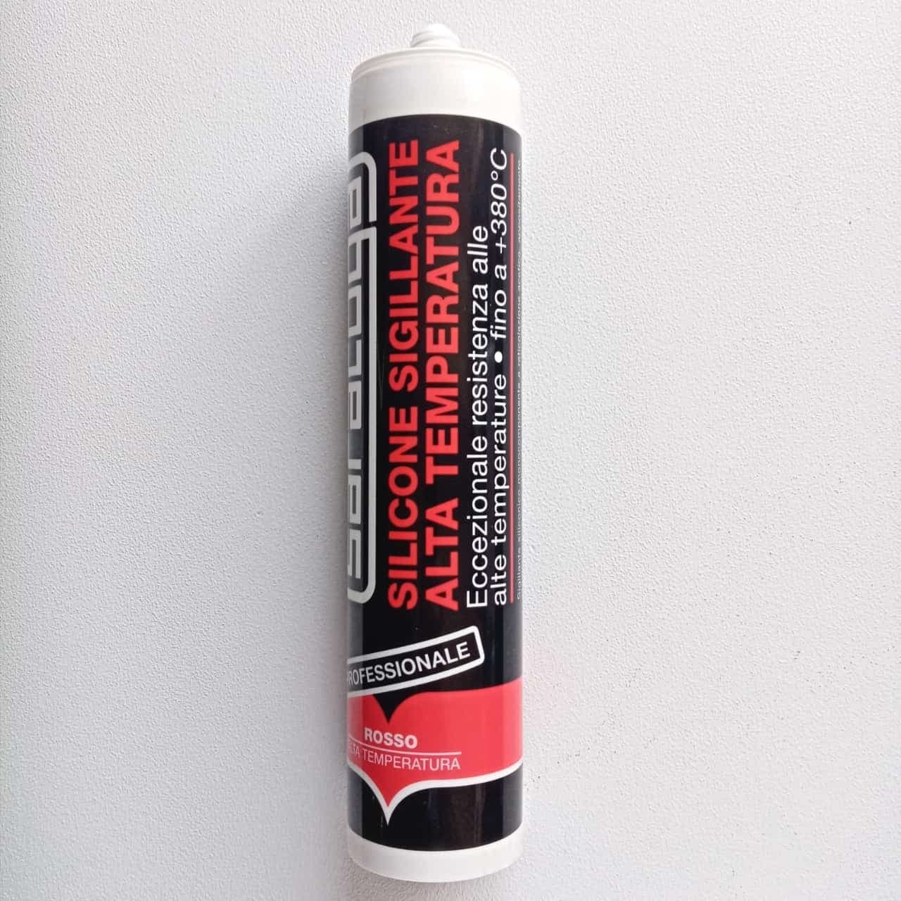 Saratoga 310ml silicone acetico alta temperatura per forni caldaie caminetti in Silicone Aloiserw.com - Altomonte, commercioVirtuoso.it