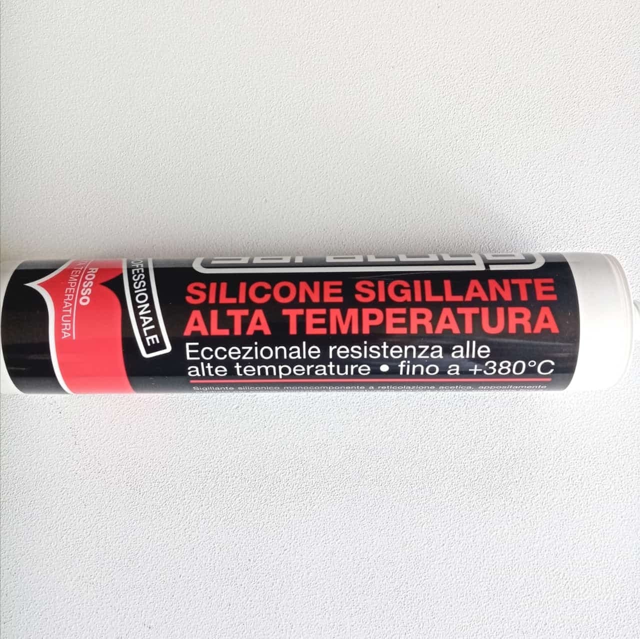 Saratoga 310ml silicone acetico alta temperatura per forni caldaie caminetti in Silicone Aloiserw.com - Altomonte, commercioVirtuoso.it