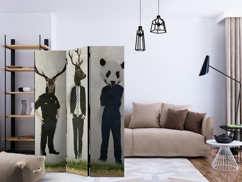 Paravento Man or Animal? [divisori da interno] in Paraventi Collezione Casa - Trebisacce, commercioVirtuoso.it