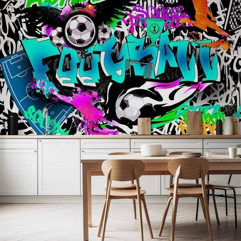 Fotomurale Sports Graffiti in Carta da parati Collezione Casa - Trebisacce, commercioVirtuoso.it