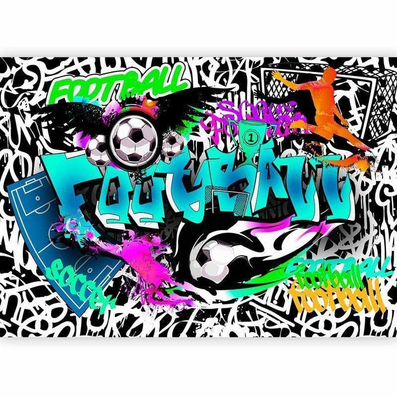 Fotomurale Sports Graffiti in Carta da parati Collezione Casa - Trebisacce, commercioVirtuoso.it