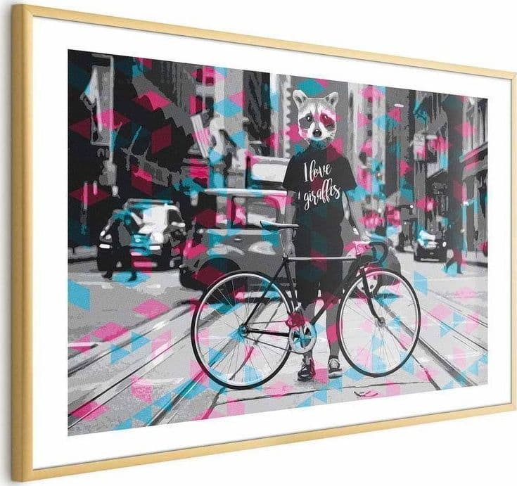 Poster - I Love Giraffes in Poster e stampe Collezione Casa - Trebisacce, commercioVirtuoso.it