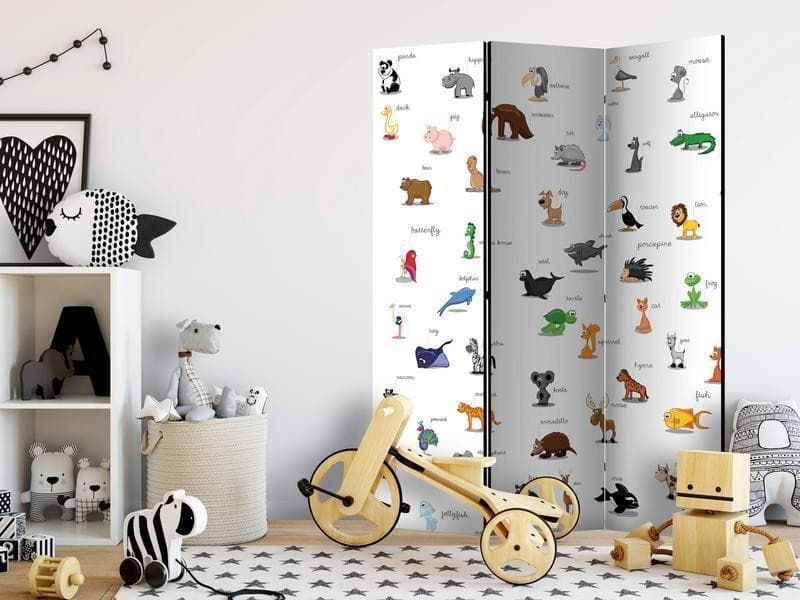 Paravento animals (for children) [divisori da interno] in Tende a pannello Collezione Casa - Trebisacce, commercioVirtuoso.it
