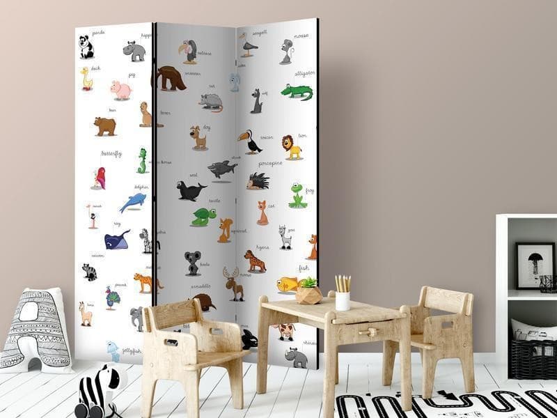 Paravento animals (for children) [divisori da interno] in Tende a pannello Collezione Casa - Trebisacce, commercioVirtuoso.it
