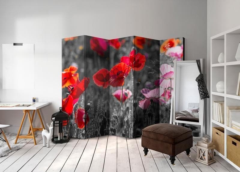 Paravento Red Poppies II [divisori da interno] in Paraventi Collezione Casa - Trebisacce, commercioVirtuoso.it