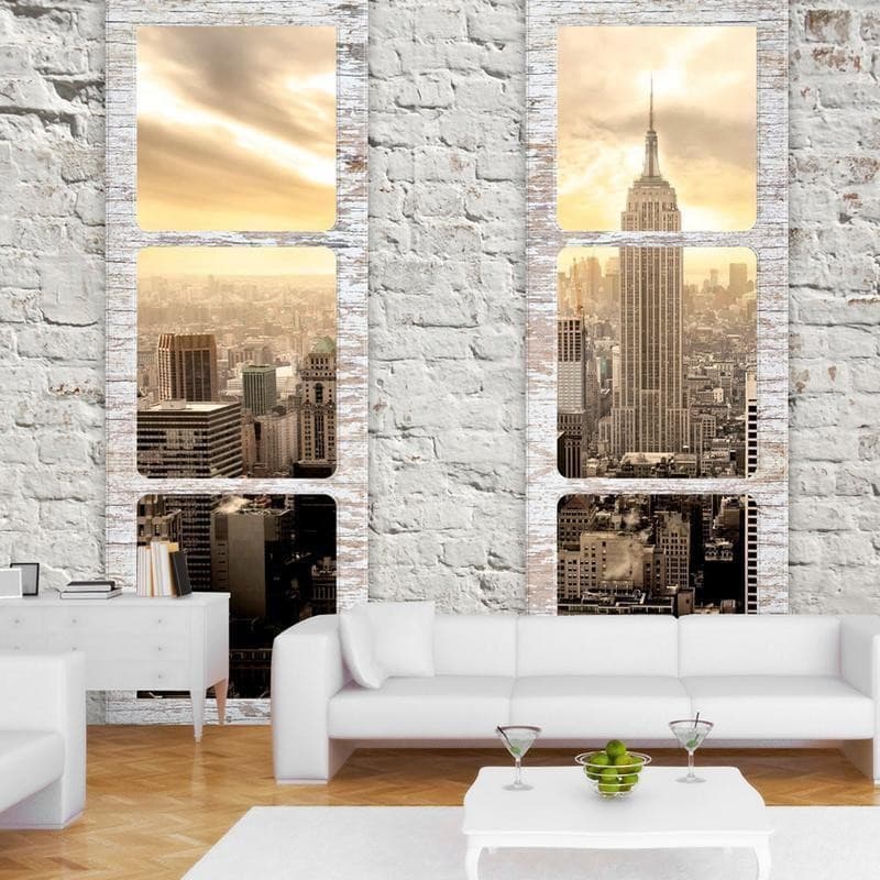 Fotomurale New York: view from the window in Carta da parati Collezione Casa - Trebisacce, commercioVirtuoso.it