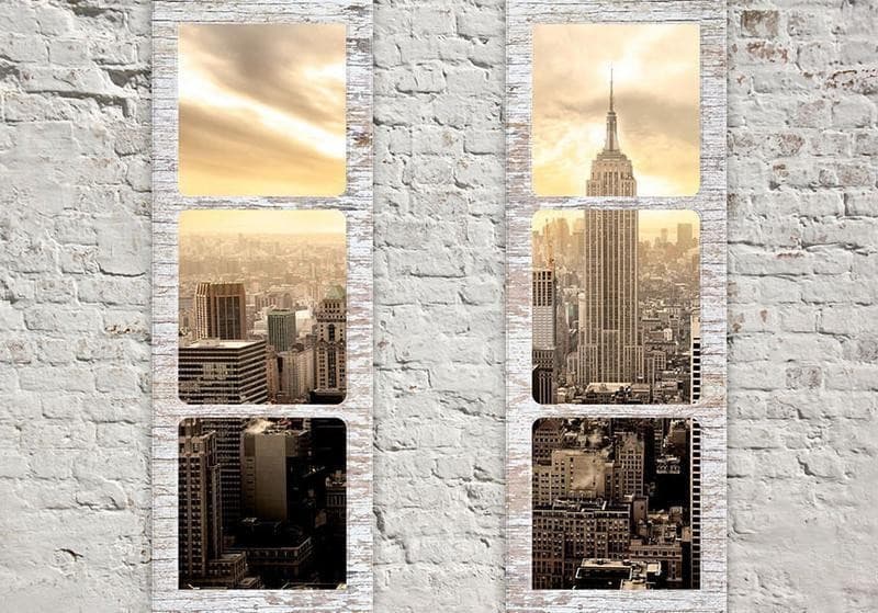 Fotomurale New York: view from the window in Carta da parati Collezione Casa - Trebisacce, commercioVirtuoso.it