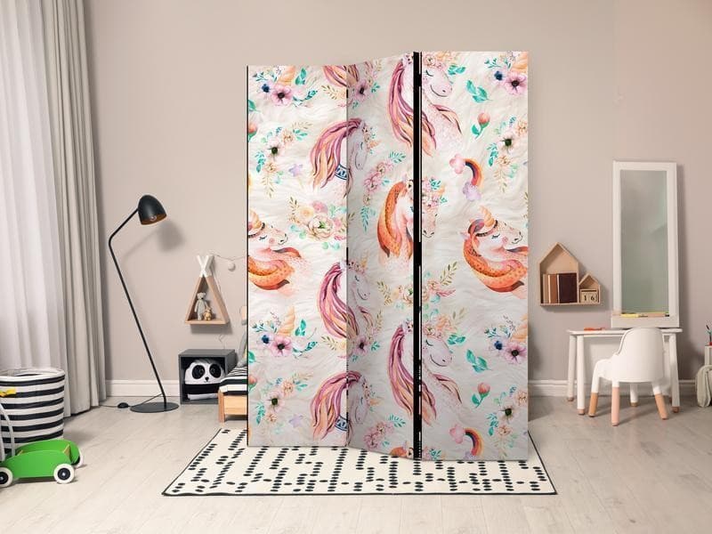 Paravento Pastel Unicorns [divisori da interno] in Paraventi Collezione Casa - Trebisacce, commercioVirtuoso.it