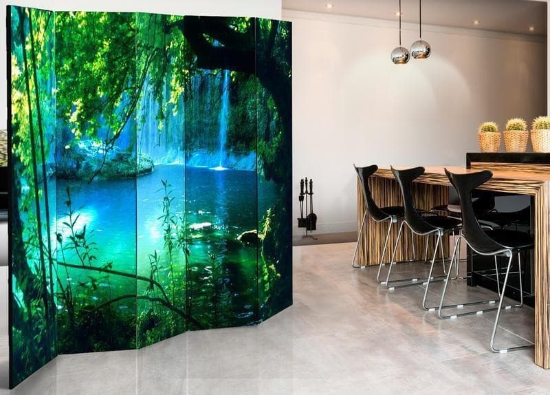 Paravento Kursunlu Waterfalls II [divisori da interno] in Paraventi Collezione Casa - Trebisacce, commercioVirtuoso.it