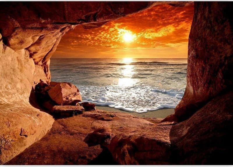 Fotomurale Exit from the Cave in Carta da parati Collezione Casa - Trebisacce, commercioVirtuoso.it