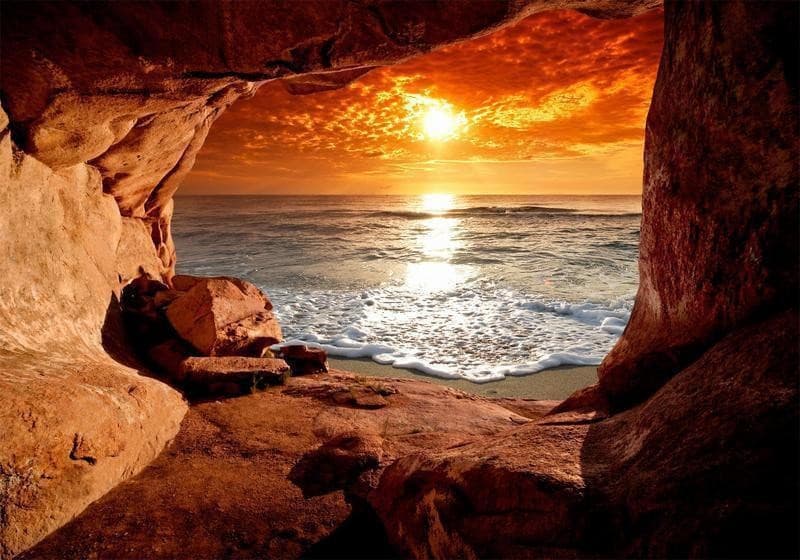 Fotomurale Exit from the Cave in Carta da parati Collezione Casa - Trebisacce, commercioVirtuoso.it