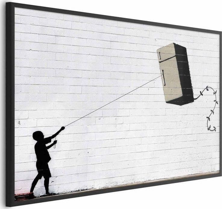Poster - Flying Fridge in  Collezione Casa - Trebisacce, commercioVirtuoso.it